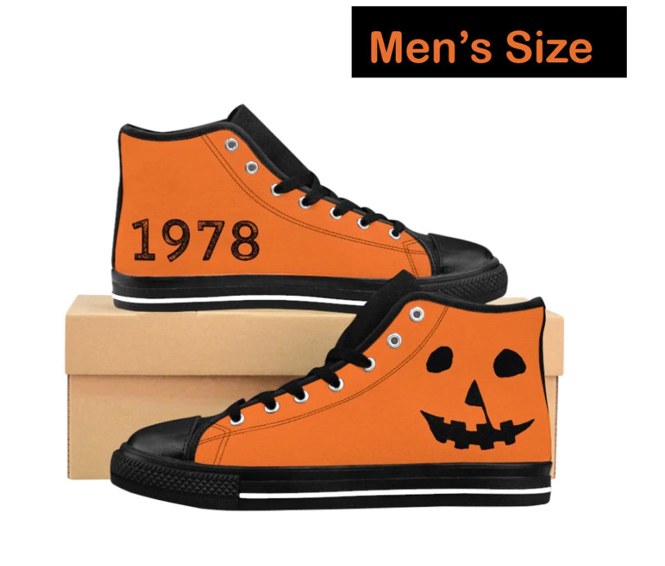 Ftriends Horror Shoe Characters, Happy Halloween Shoe, online Christmas Gift, Men's High-top Sneakers, Black Friday SaleMen's Mesh Sports Sneakers